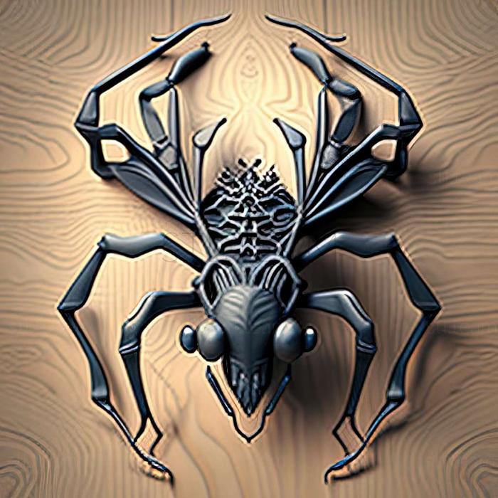 3D model Polyrhachis ypsilon (STL)